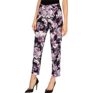 Nine West The Skinny Floral Trousers